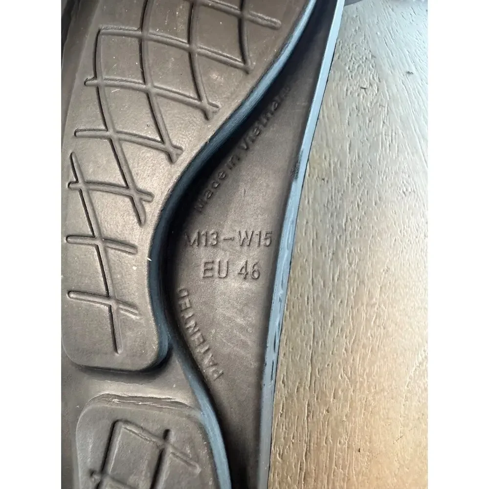 OOFOS OOahh Recovery Slide Sandals Black Men’s Sz 13 Slip-on Comfortable Support